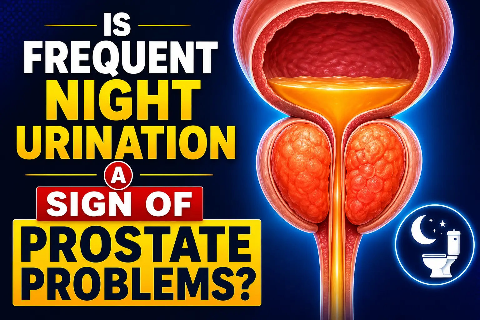 Is Frequent Night Urination a Sign of Prostate Problems