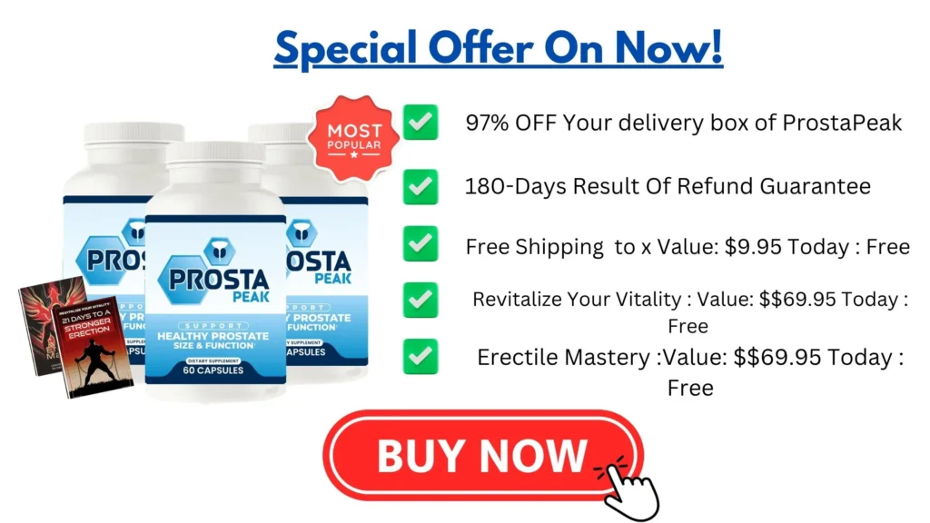 ProstaPeak Reviews 2026. Ingredients, Complaint, Scam-Check 5 Special-Offer-On-ProstaPeak